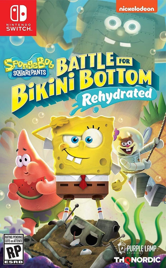 Spongebob Squarepants: Battle for Bikini Bottom - Rehydrated - Nintendo Switch Standard Edition Spongebob Squarepants: Battle for Bikini Bottom - Rehydrated - Nintendo Switch Standard Edition